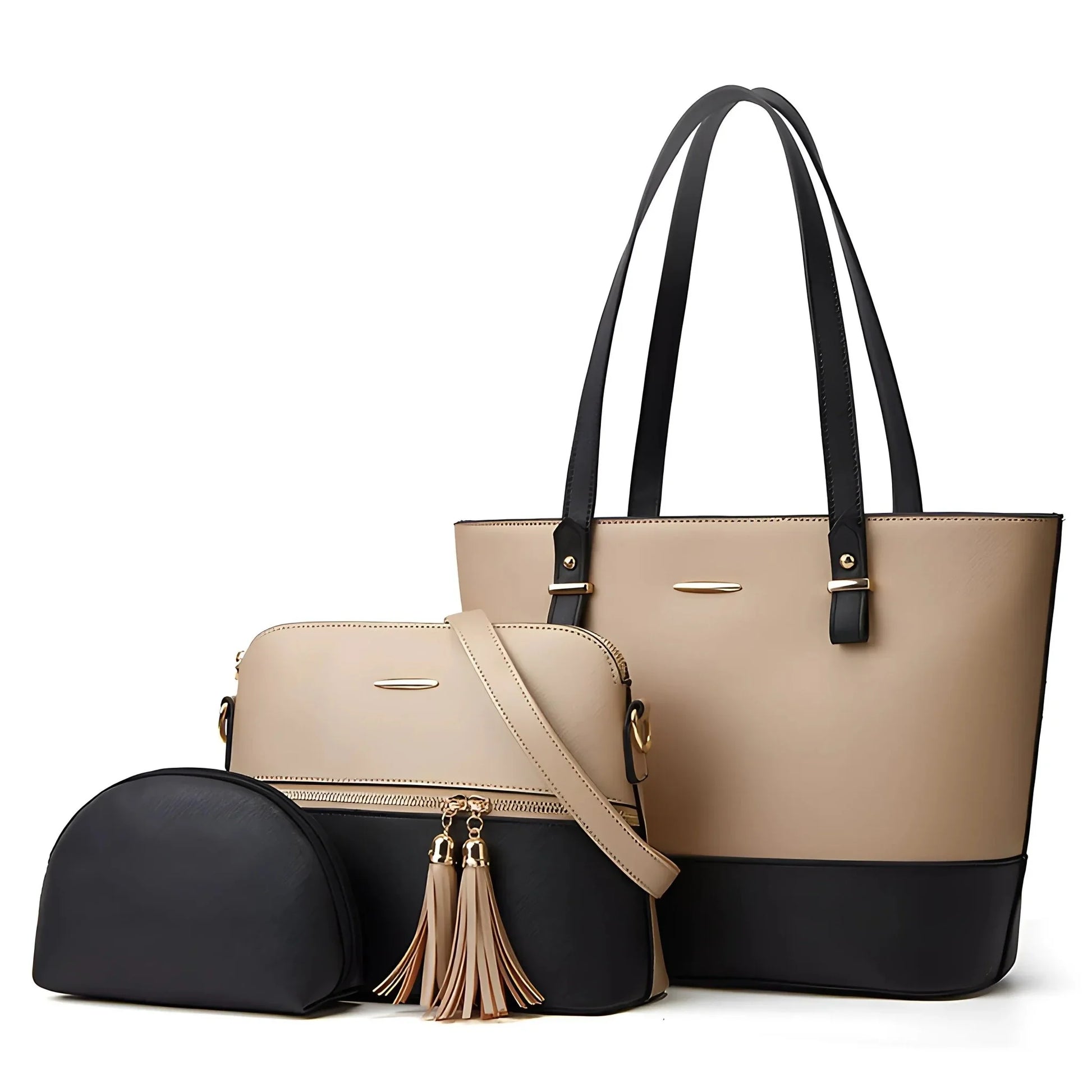 Vielseitiges Glamour-Handtaschen-Set - STILEDEL