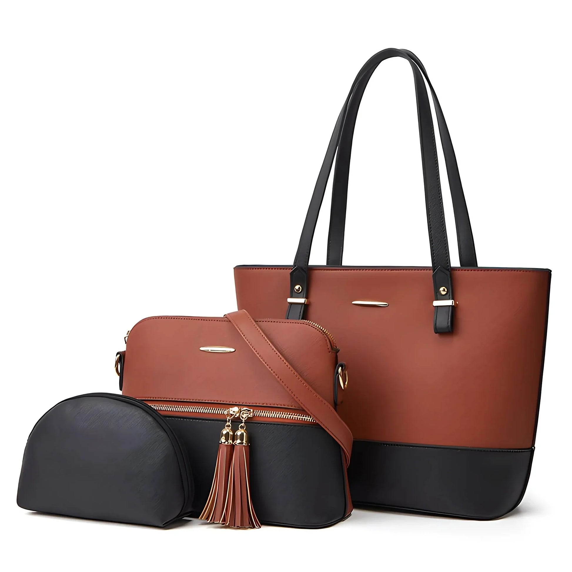 Vielseitiges Glamour-Handtaschen-Set - STILEDEL