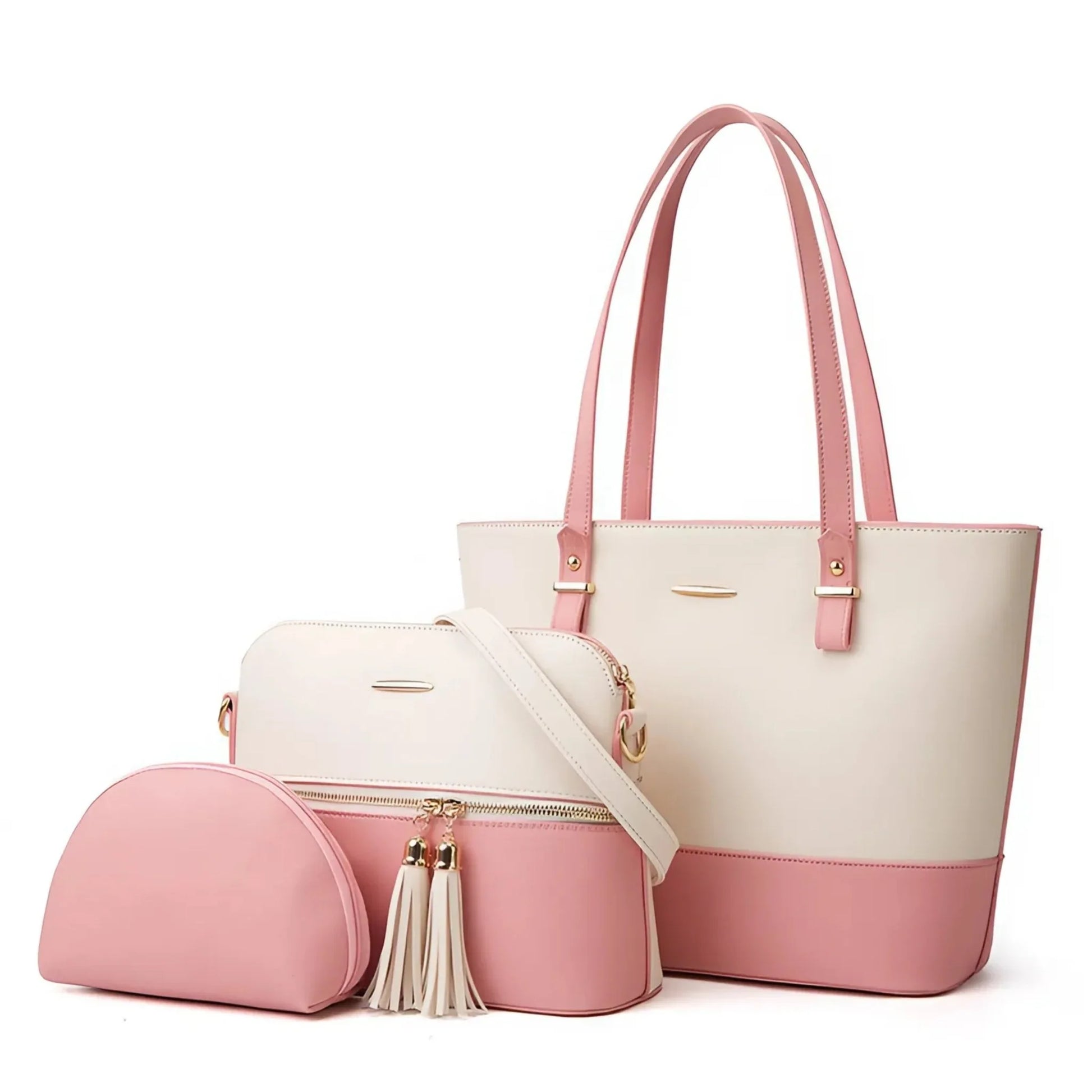 Vielseitiges Glamour-Handtaschen-Set - STILEDEL