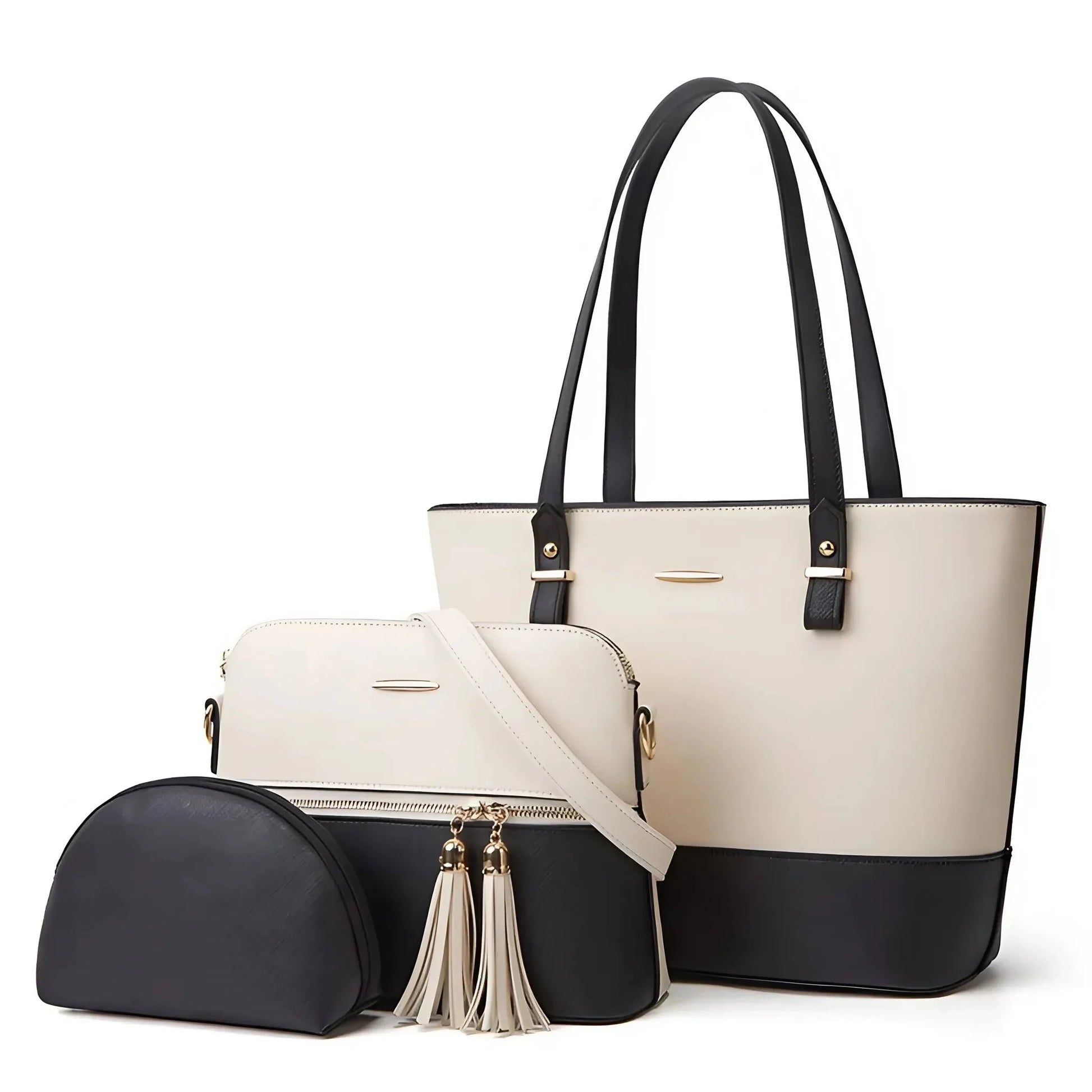 Vielseitiges Glamour-Handtaschen-Set - STILEDEL