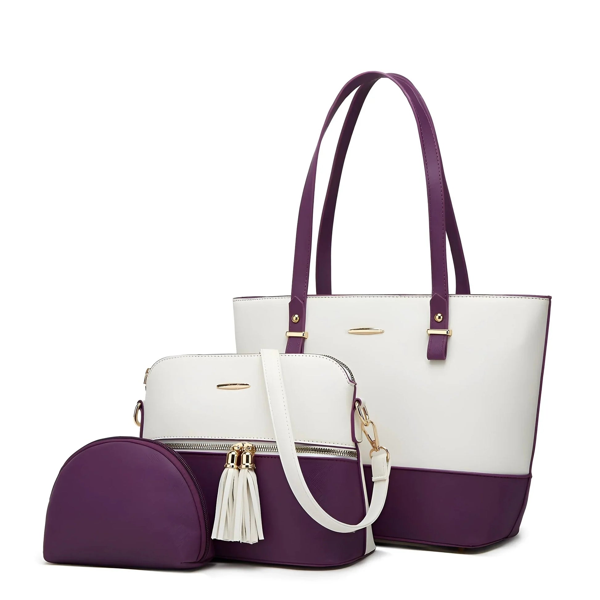 Vielseitiges Glamour-Handtaschen-Set - STILEDEL