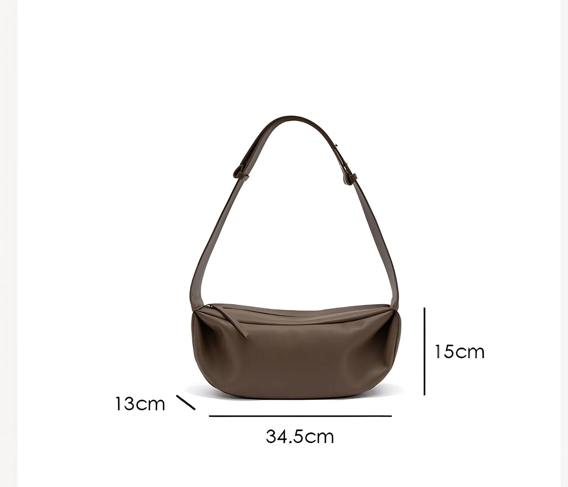 Glanz Tasche aus echtem Leder - STILEDEL