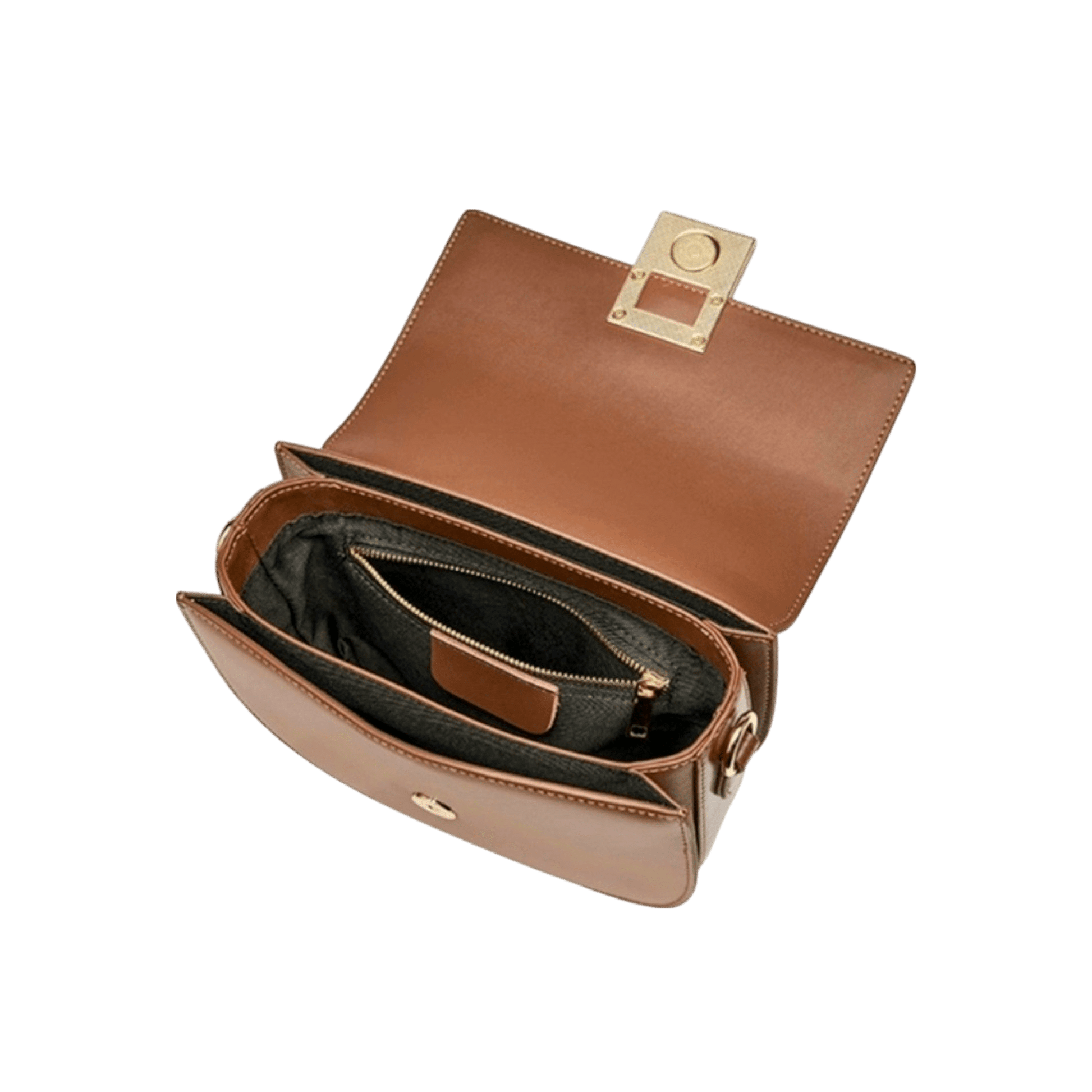 STILEDEL Leichte Luxus-Satteltasche aus Leder - STILEDEL