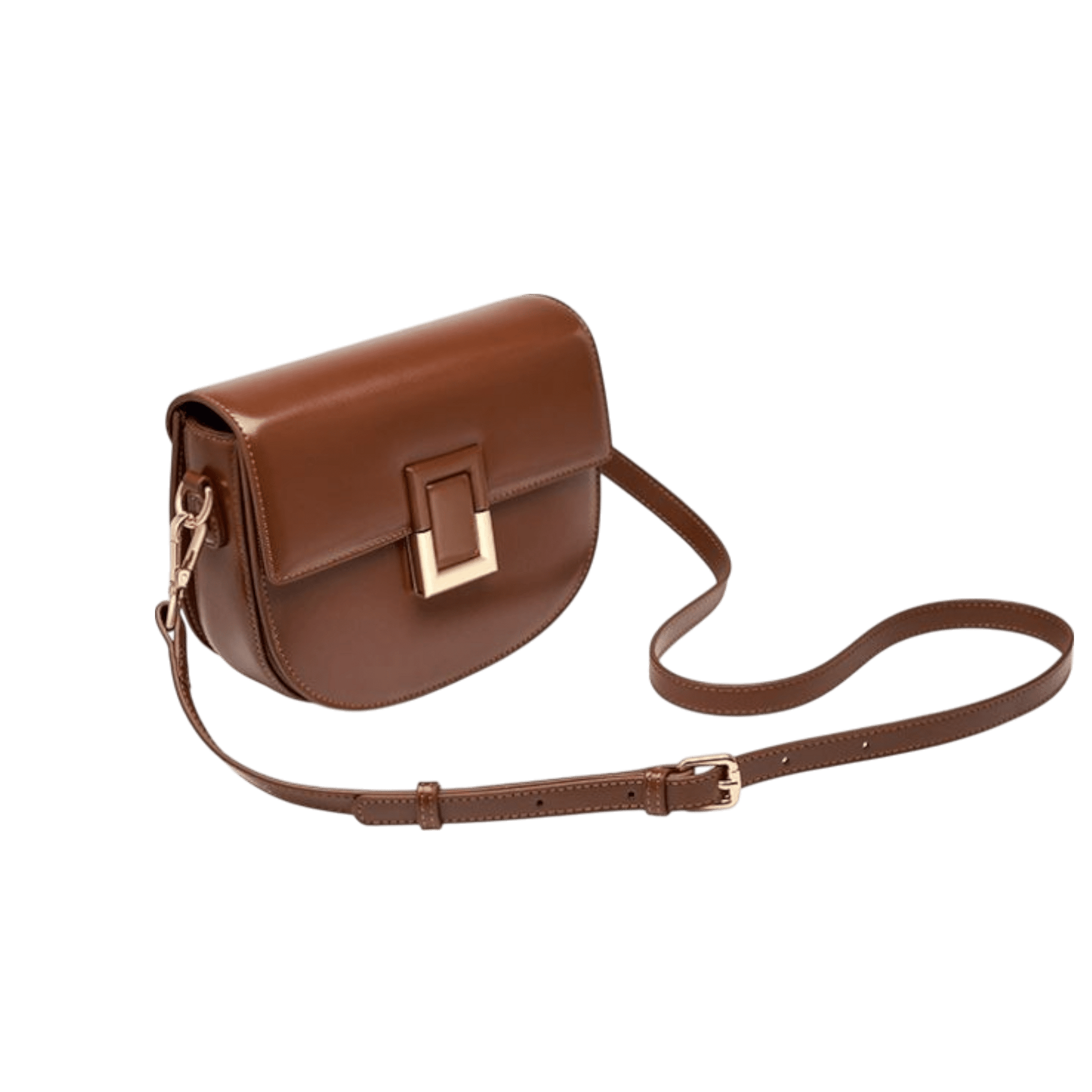 STILEDEL Leichte Luxus-Satteltasche aus Leder - STILEDEL