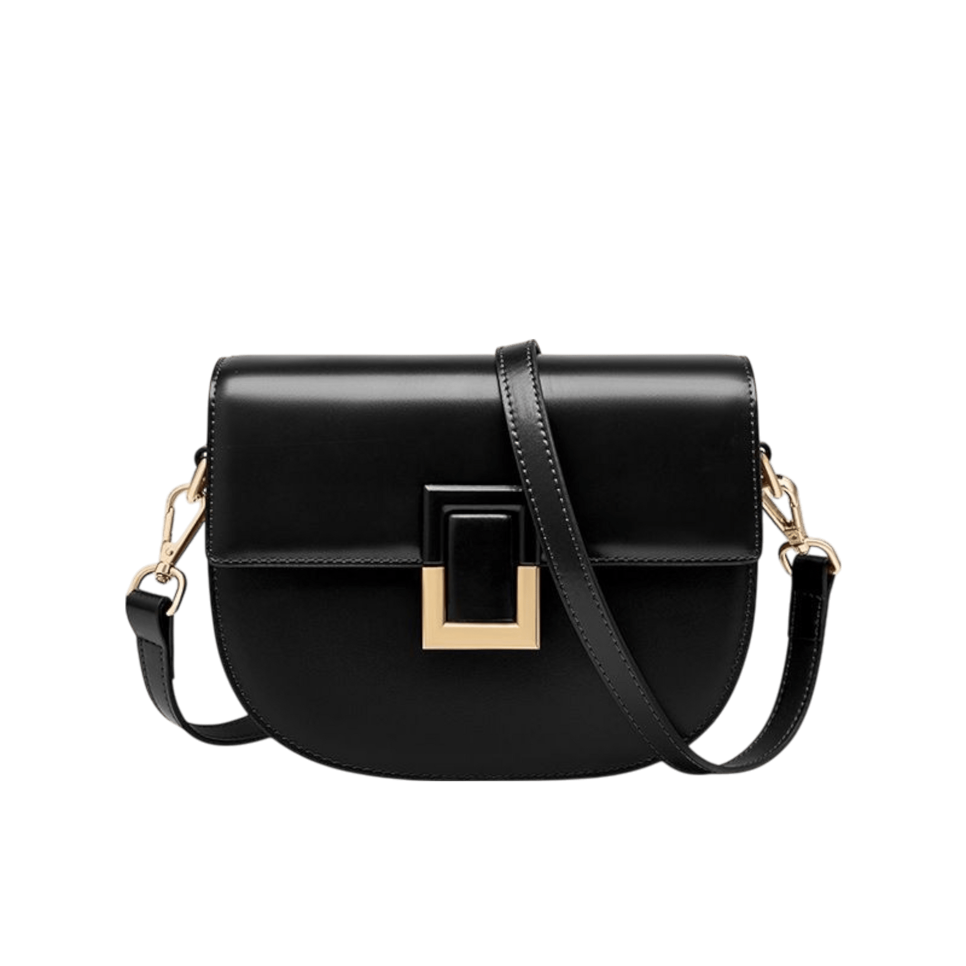 STILEDEL Leichte Luxus-Satteltasche aus Leder - STILEDEL