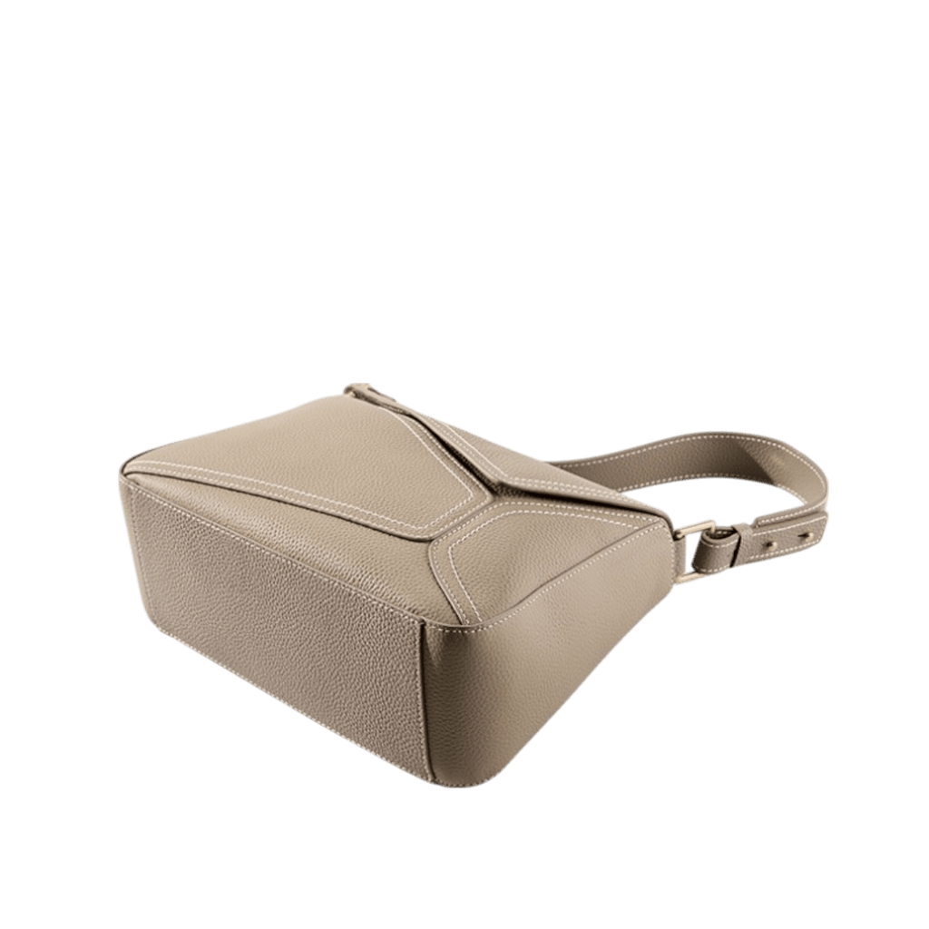 STILEDEL Echtleder Geometrische Unterarmtasche Schultertasche - STILEDEL